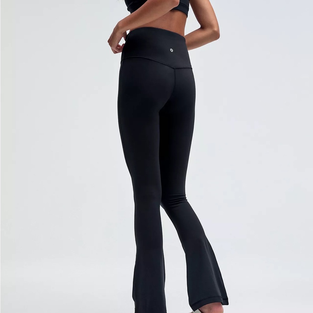 lululemon Align High Rise Mini flare Black Leggings - Tall 32” inseam